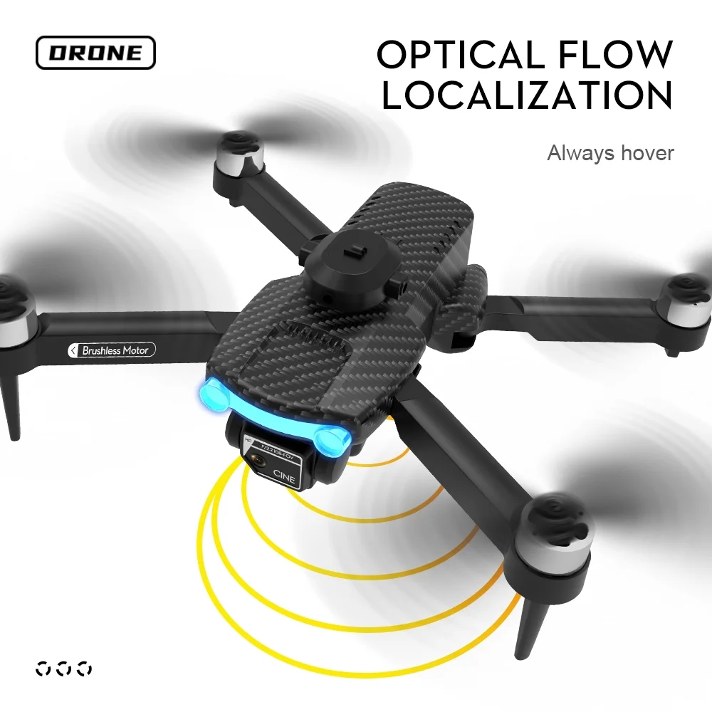 Zacro Drone with 4K HD Dual Camera for Kids Adults, WiFi FPV RC Quadcopter with One Key Start, Headless Mode, Foldable Mini Drone Toys Gifts for Kids Beginners
