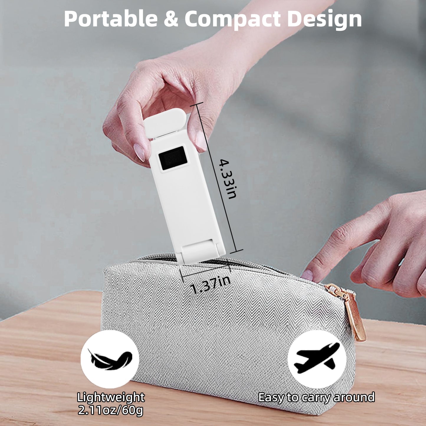 Anpro USB Rechargeable Book Light 9 LED, Mini Portable Clip-on Reading Light, 5 Brightness Levels Lighting & 3 Color Temperatures, Lamp head 90° rotation, up to 80 Hours Reading