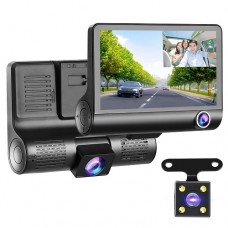 Rovtop HD 1080P Dash Cam, Front and Rear Car Camera Dual Lens Drive Recorder Digital Car DVR Camera, 8GB SD Card Gift