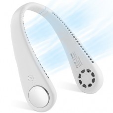 Lictin Bladeless Neck Fan, Portable Personal Fan, 2000 mAh Rechargeable Battery Powered Hands Free Neck Fan, 4 Speeds (2)