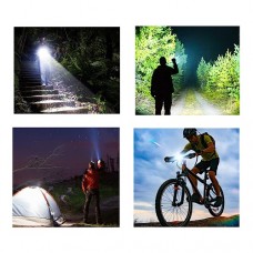 Powerful Rechargeable LED Flashlight, Rovtop 1000000 High Lumens Bright Tactical Flashlight for Emergency, Camping, Home