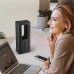 Anpro 700W Small Space Heater for Home Indoor, Personal Electric Desk Heater Fast Heating, Over Heat Protection, Black