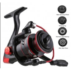 Rovtop Lightweight 5.2:1 Gear Ratio Spinning Fishing Reel, Ball Bearings Baitcasting Fishing Reel