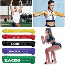 Zacro Fitness Resistance Bands Set of 5 for Booty Butt Hip Anti Slip Pull up Powerlifting Bands