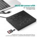 External CD/DVD Drive, USB DVD Player for Mac PC Portable CD/DVD+/-RW Optical Drive