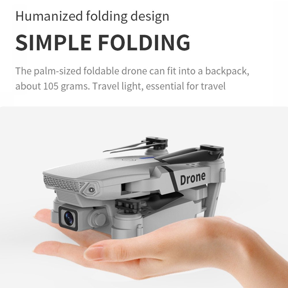 Lictin Drone with 4K Camera, Wi-Fi FPV Foldable RC Quadcopter with Headless Mode and 3D Flips, RC Drone for Kids, Adults and Beginners