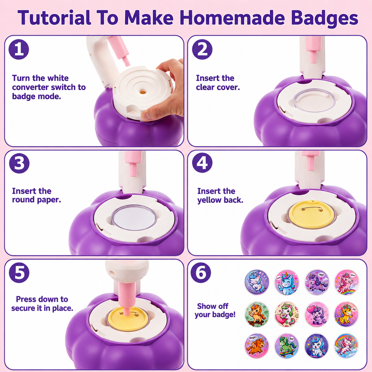 DIY Flower Making Kit for Kids, Fabric Flower Bouquet Craft Kit, Arts and Crafts Toys for Girls Ages 6-12, Birthday Gifts for Kids